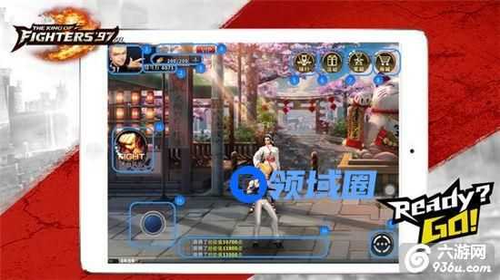 《拳皇97ol》手游 主城操作