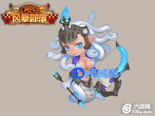 《风暴部落》手游 前排一姐美杜莎属性详解