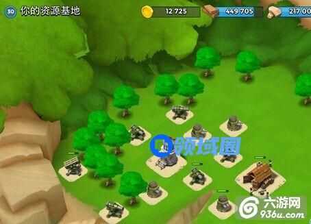《海岛奇兵》手游 30级木材资源岛防御阵型
