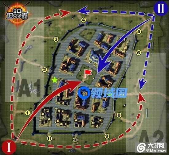 《3D坦克争霸》手游 海德堡小镇应该用什么战术解析