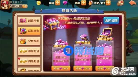 《暴走骑士团》手游 有哪些福利和精彩活动介绍