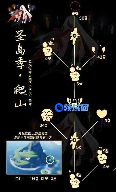 光遇固执登山者兑换图2023 登山先祖复刻兑换物品一览[多图]图片2