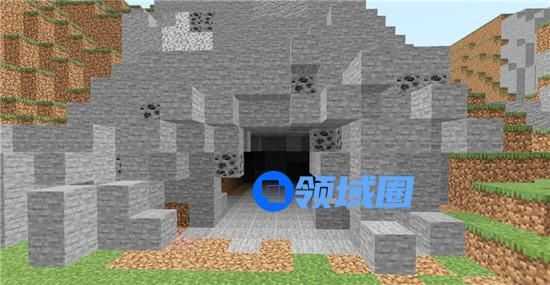 我的世界喷泉山洞怎么制作 我的世界手游喷泉山洞的制作方法