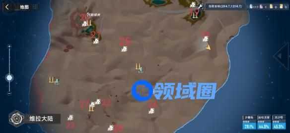 幻塔流沙带精英怪物分布 幻塔流沙带精英怪物的位置