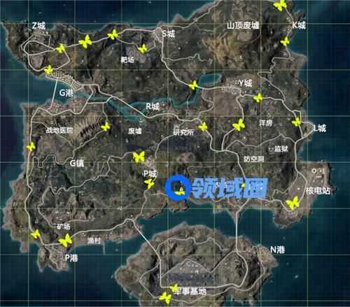 和平精英滑翔机刷新点一览