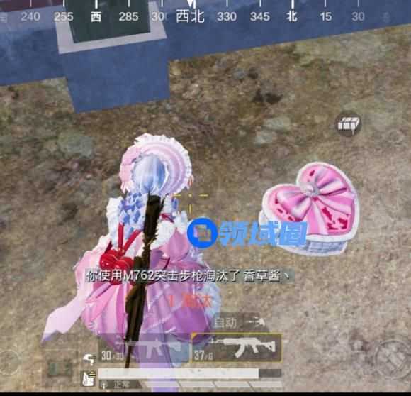 和平精英甜蜜誓约M762升级完是什么样子