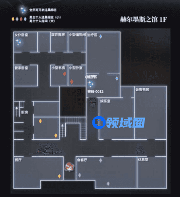 未定事件簿赫尔墨斯之馆密码箱攻略