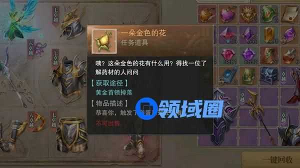 荣耀大天使一朵金色的花有什么用