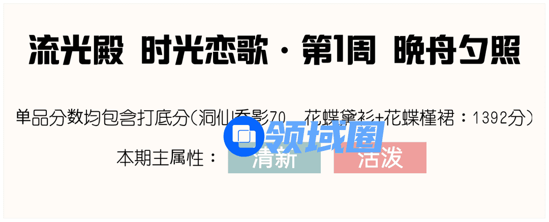 爱江山更爱美人流光殿时光恋歌晚舟夕照搭配攻略
