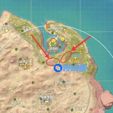 香肠派对喵沙岛七大狙击点位置在哪里   喵沙岛七大狙击点位置分享[多图]图片5