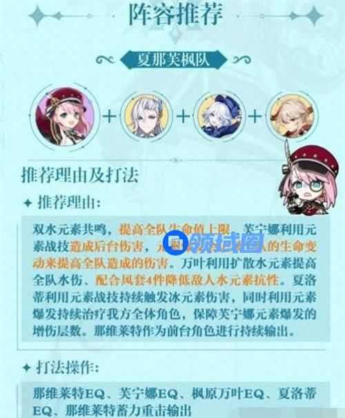 《原神》手游 夏洛蒂阵容搭配推荐