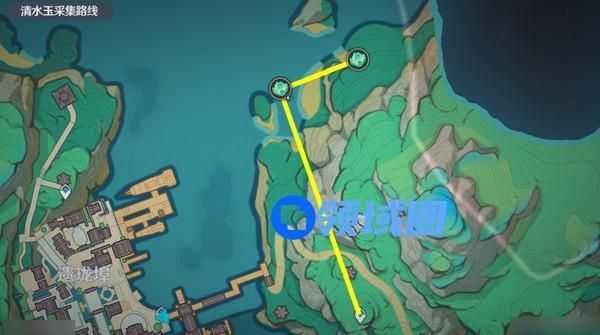 原神蓝砚突破材料收集路线 蓝砚突破材料在哪里收集[多图]图片3