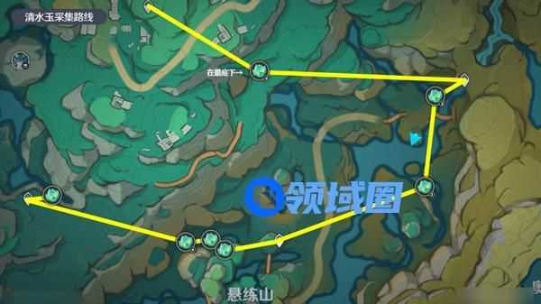 原神蓝砚突破材料收集路线 蓝砚突破材料在哪里收集[多图]图片7