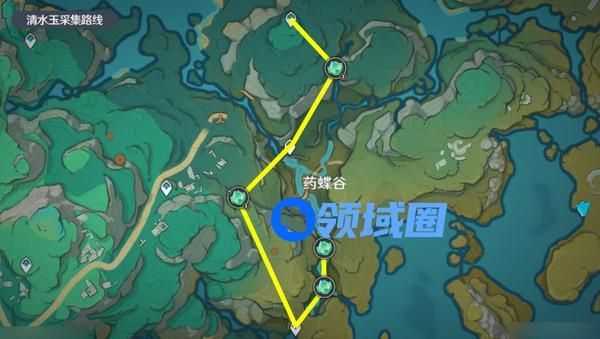 原神蓝砚突破材料收集路线 蓝砚突破材料在哪里收集[多图]图片8