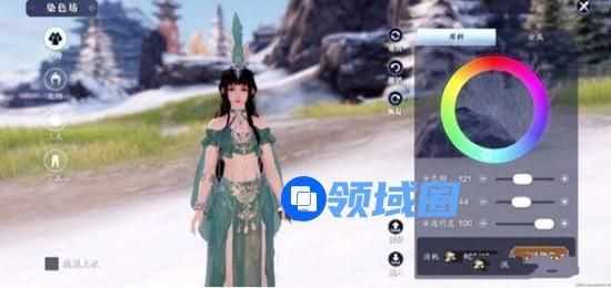 天涯明月刀手游染色系统玩法介绍，时装及头发染色方法说明[多图]图片1