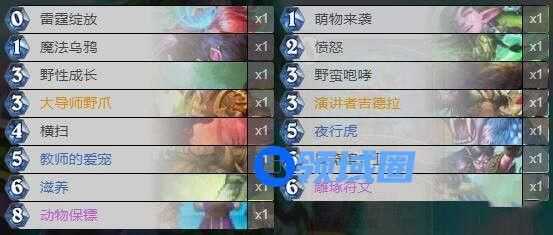 炉石传说对决模式卡组德鲁伊搭配攻略，对决模式德鲁伊最佳卡组推荐[多图]图片2