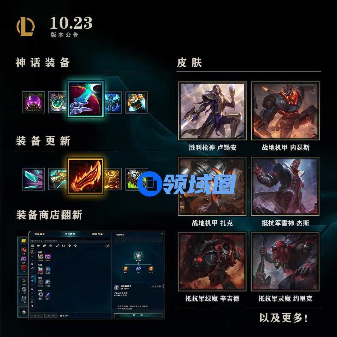 lol英雄联盟10.23神话装备只能一件吗？[图]图片1