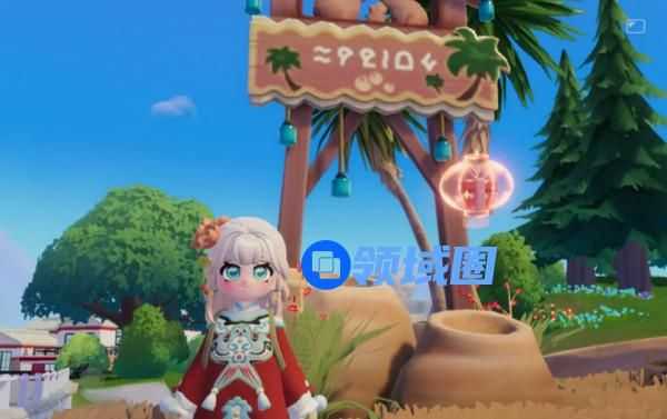 心动小镇灯彩结良宵灯笼位置 灯彩结良宵灯笼泡泡在哪里[多图]图片4