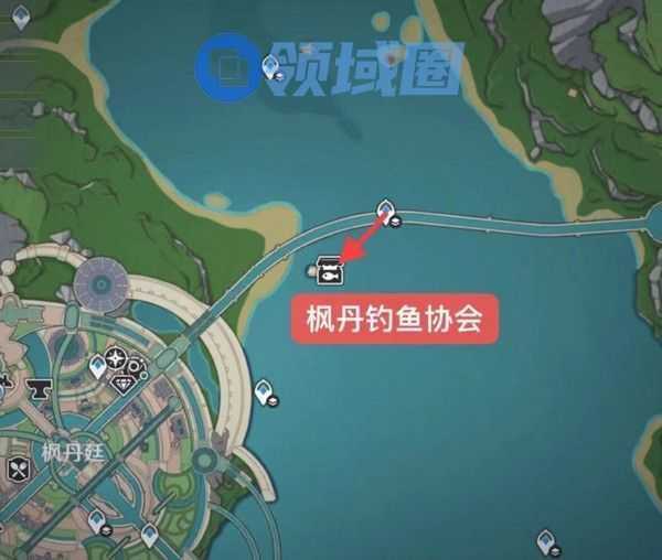 原神灰河渡手钓鱼点位在哪里 灰河渡手精炼材料钓鱼点分享[多图]图片3