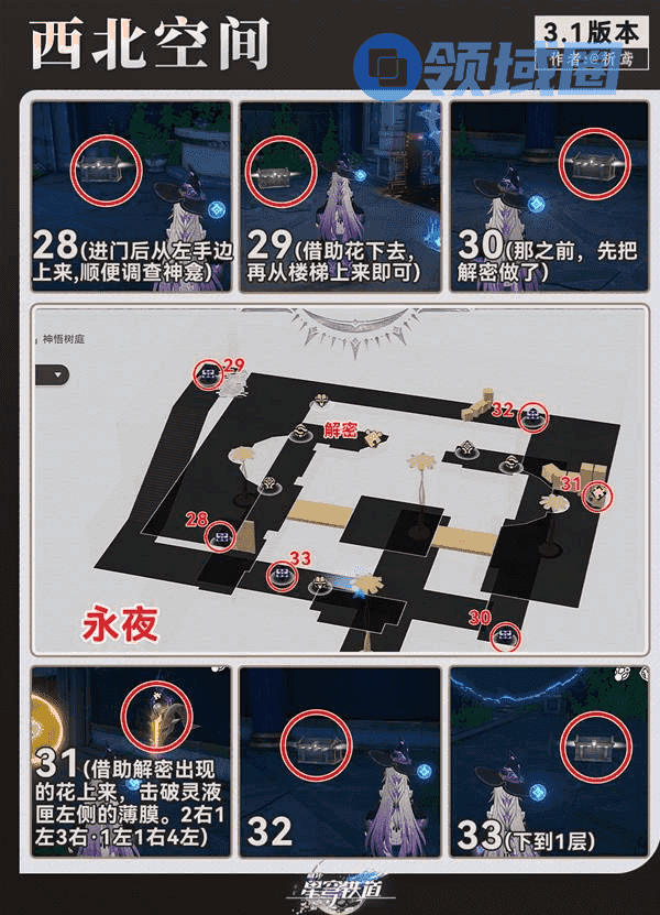 崩坏星穹铁道永夜呓语密林神悟树庭收集大全 永夜呓语密林神悟树庭宝箱在哪里[多图]图片13