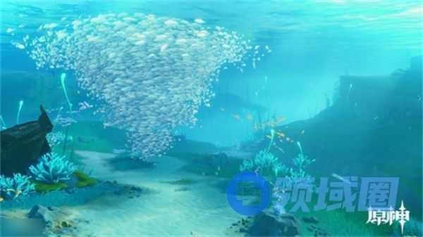 原神万水之源大枫丹湖水下宝箱在哪里 万水之源大枫丹湖水下建筑解谜攻略[多图]图片1