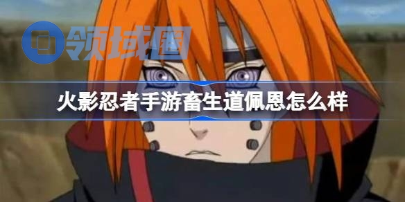 火影忍者手游畜生道佩恩怎么样 畜生道佩恩技能介绍
