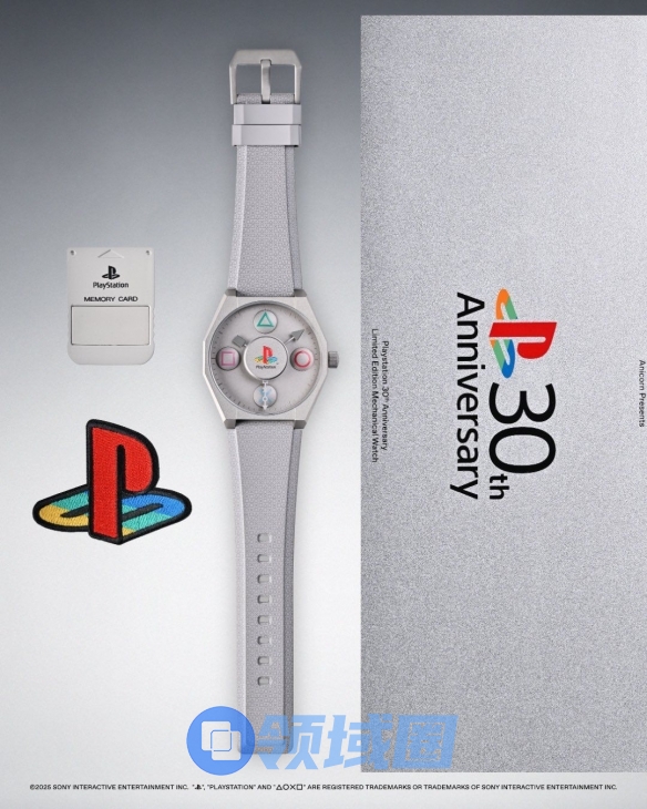 索尼推出PS 30周年纪念手表:超多经典元素 限量300枚