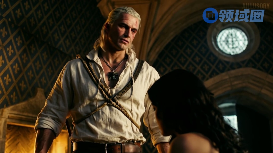 厉害!这可能是你见过的最震撼的《巫师3》AI重制