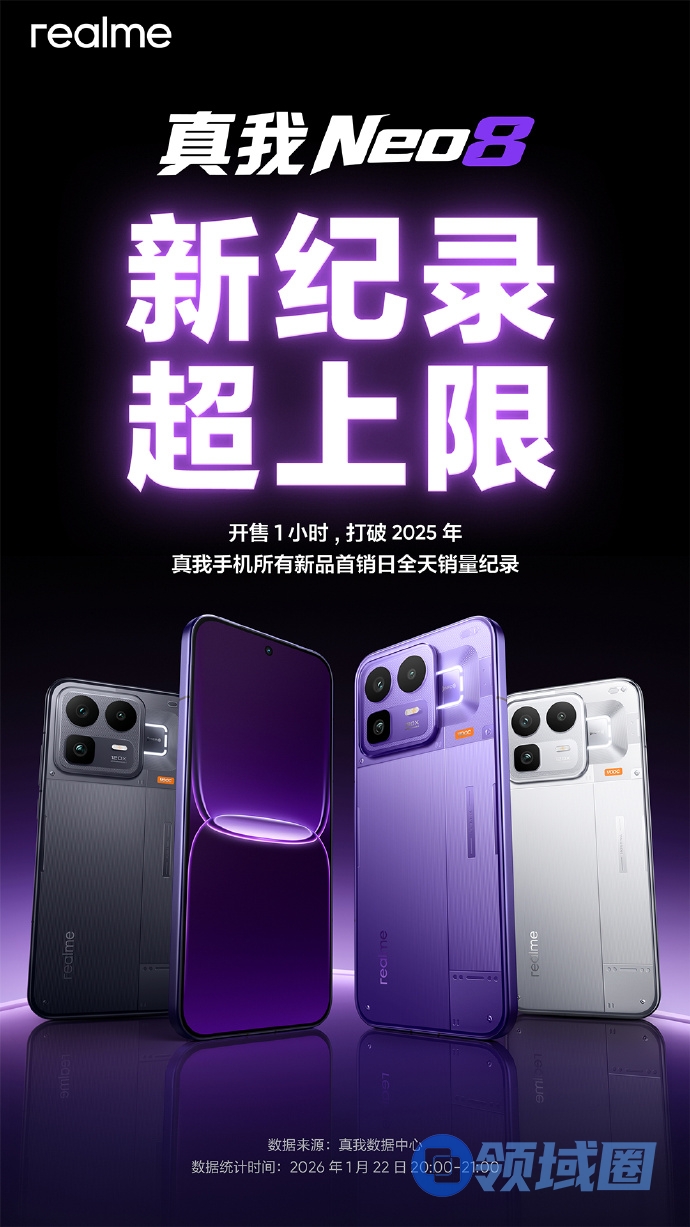 真我Neo8发布：165Hz电竞旗舰 到手价最低2039元